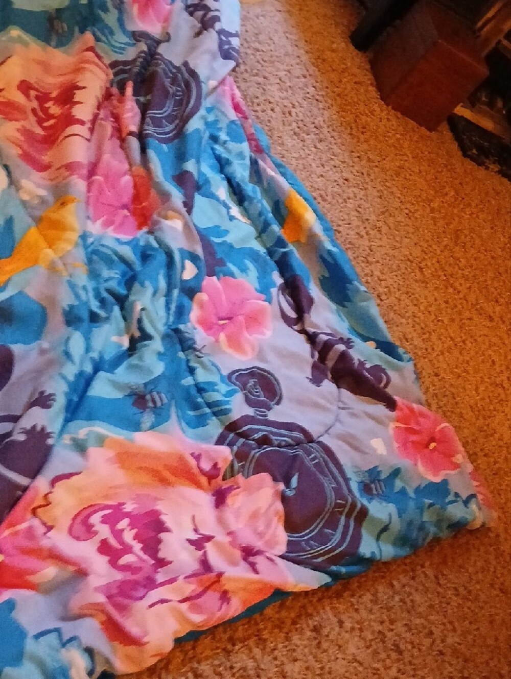 Alice In Wonderland Comforter 2 Sided - Picture 8 of 9